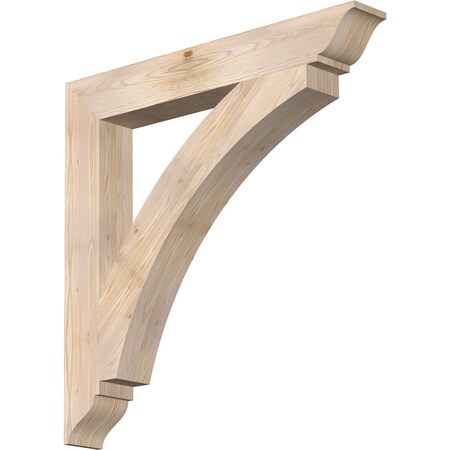 Ekena Millwork Thorton Traditional Smooth Bracket, Douglas Fir, 5 1/2"W x 42"D x 42"H BKT06X42X42THR01SDF